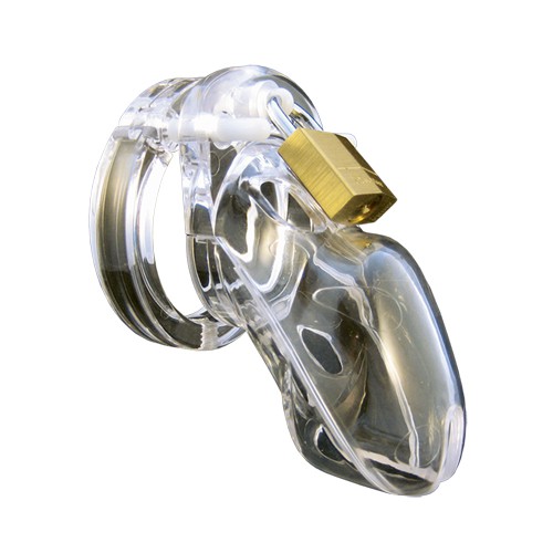 CB-3000 Chastity Cage - Clear - 37 mm 094922298560