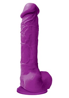 COLORI 8 POLLICI DILDO PIACERE VIOLA