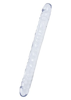 Crystal Jellies Fallo Realistico Doppio Double Dong, 18"