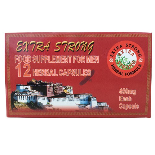 Extra Strong Male Tonic Enhancer x12 5060189420056