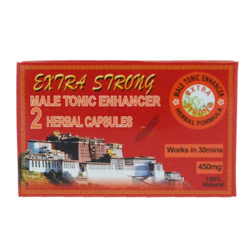 Extra Strong Male Tonic Enhancer x2 5060189420001