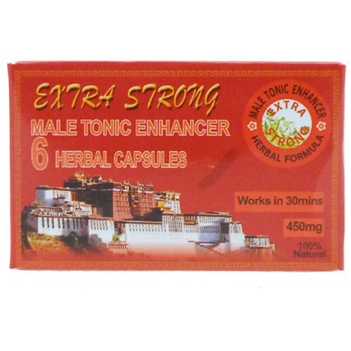 Extra Strong Male Tonic Enhancer x6 5060189420018