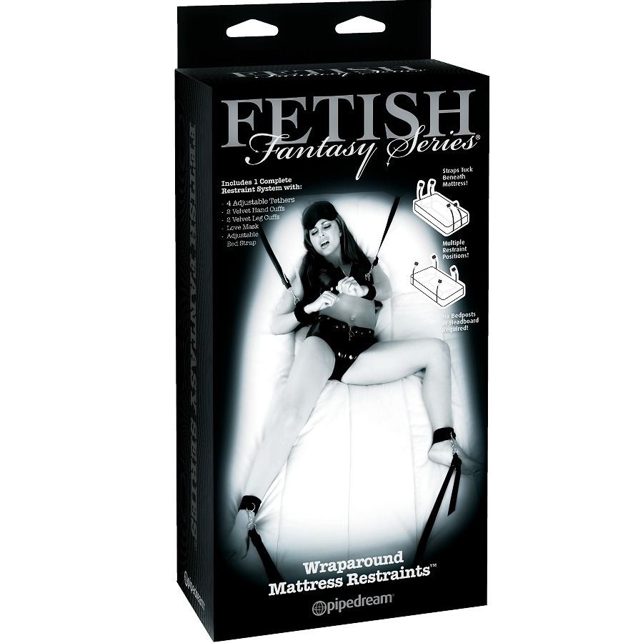 FETISH FANTASY WRAPAROUND MATTRESS RESTRAINTS. 603912342819