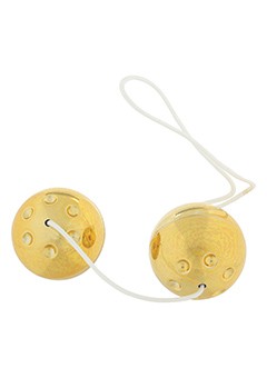Palline della Geisha Dorate Diam. 3,5 cm.