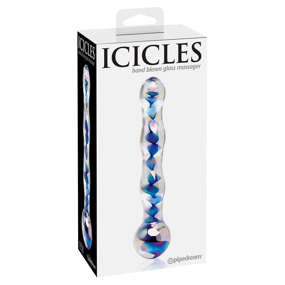 ICICLES GLASS DILDO N08