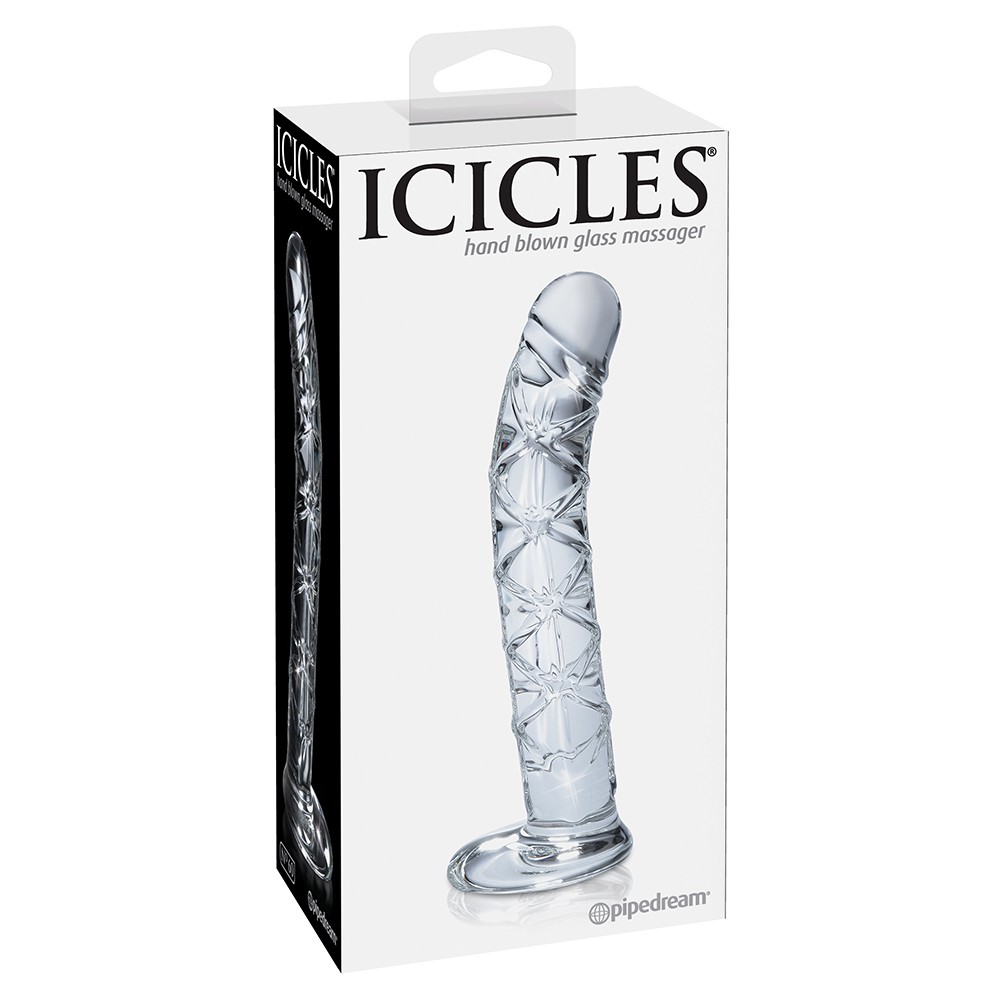 ICICLES GLASS DILDO N60