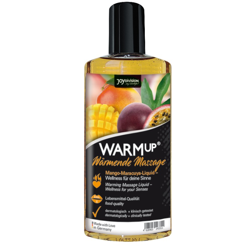 WARMUP MANGO AND MARACUYA MASSAGE OIL 150 ML