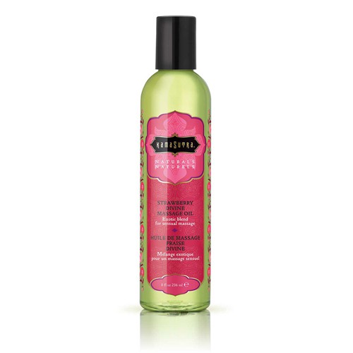 Kamasutra Naturals Massage Oil Strawberry 739122001946