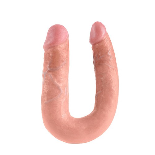 King Cock Medium Double Trouble Flesh 603912350098