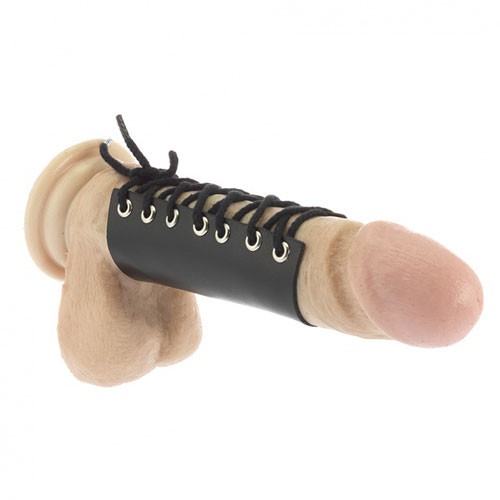 Cock Ring in pelle con anello Legami