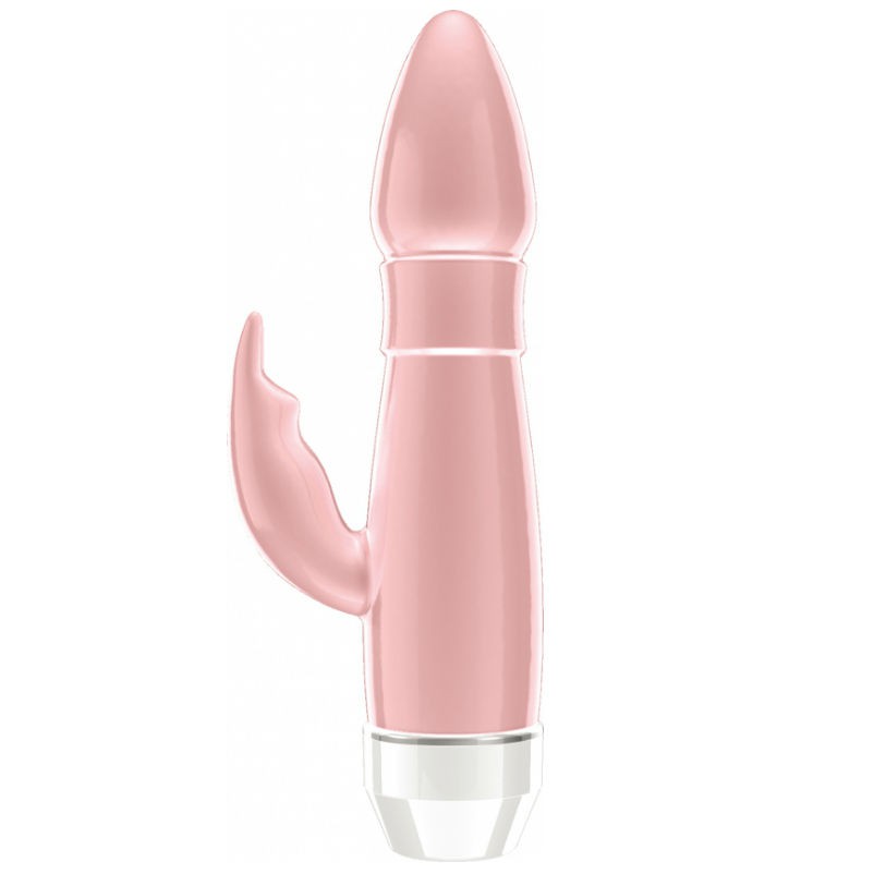 Loveline Vibratore in Gomma Soffice e Curvabile Loraine, Rosa