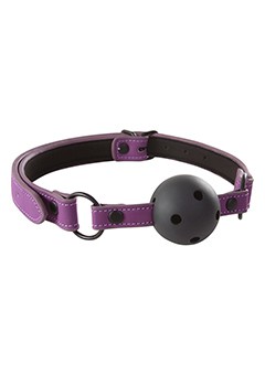 LUST BONDAGE BALL GAG PURPLE