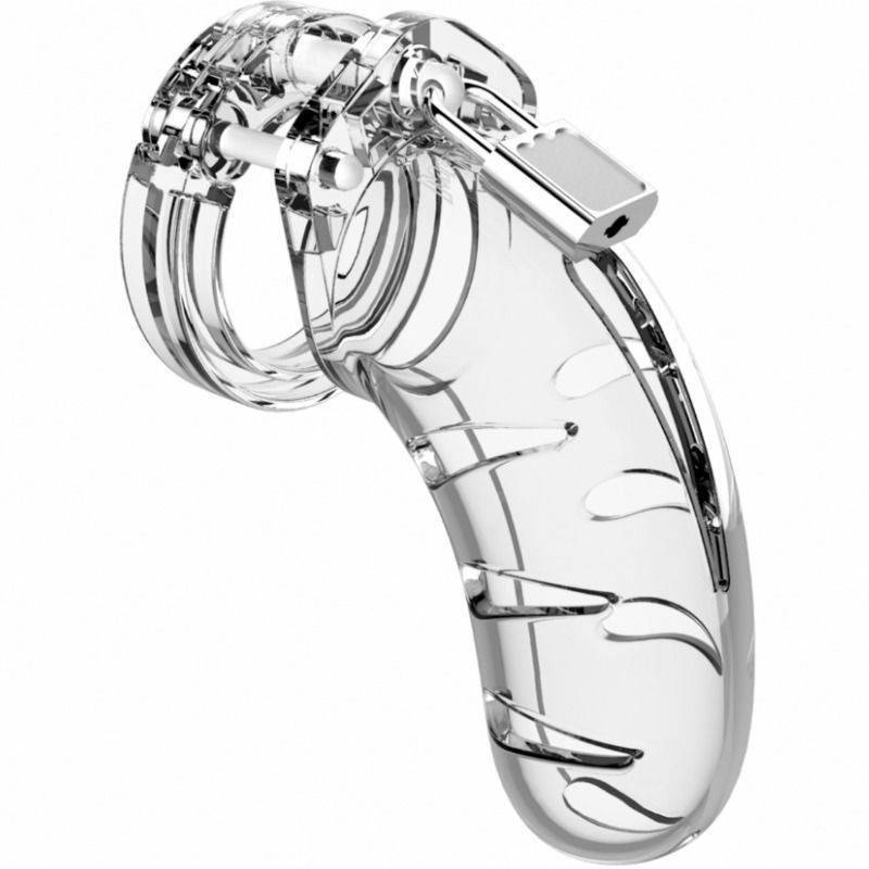 N.3 CHASTITY PENIS CAGE  TRANSPARENT