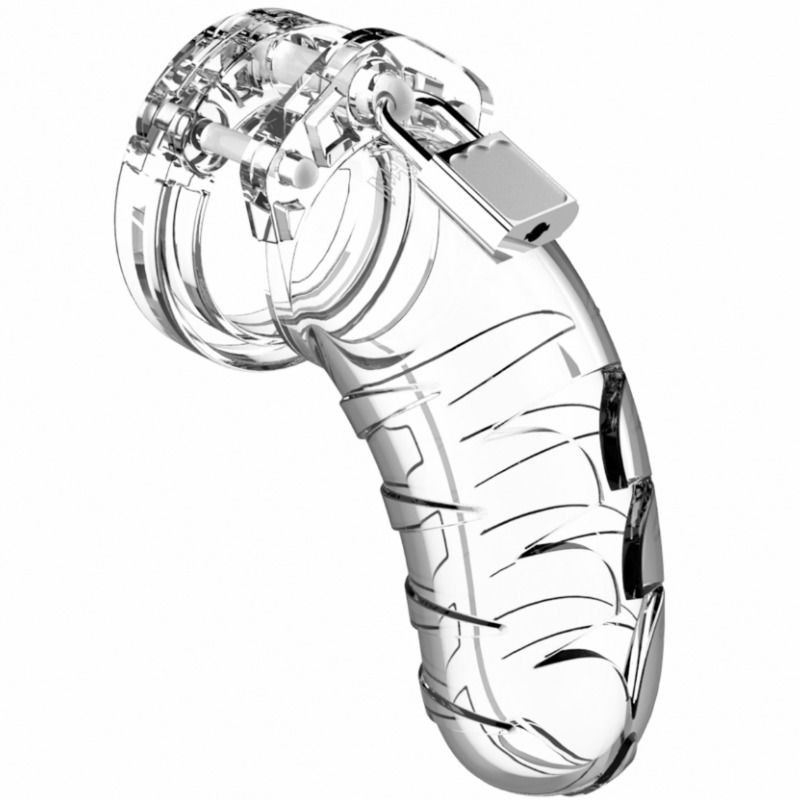 N.4 CHASTITY PENIS CAGE  TRANSPARENT