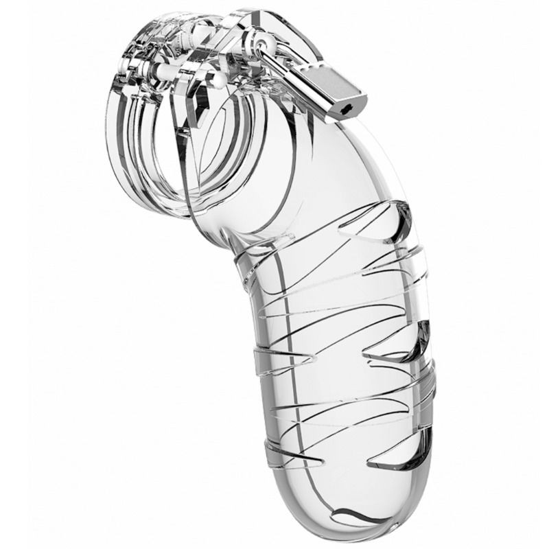 N.5 CHASTITY PENIS CAGE TRANSPARENT