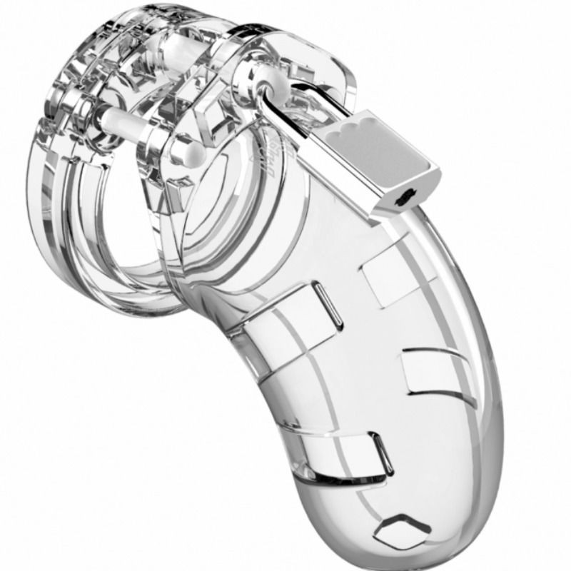 NO.1 CHASTITY PENIS CAGE  TRANSPARENT