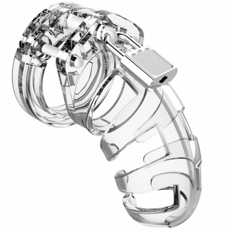 NO.2 CHASTITY PENIS CAGE  TRANSPARENT