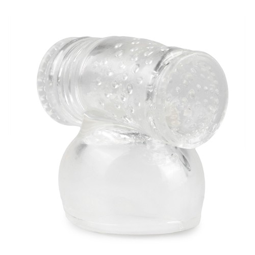 Masturbator Wand Attachment - Clear 8719497663422