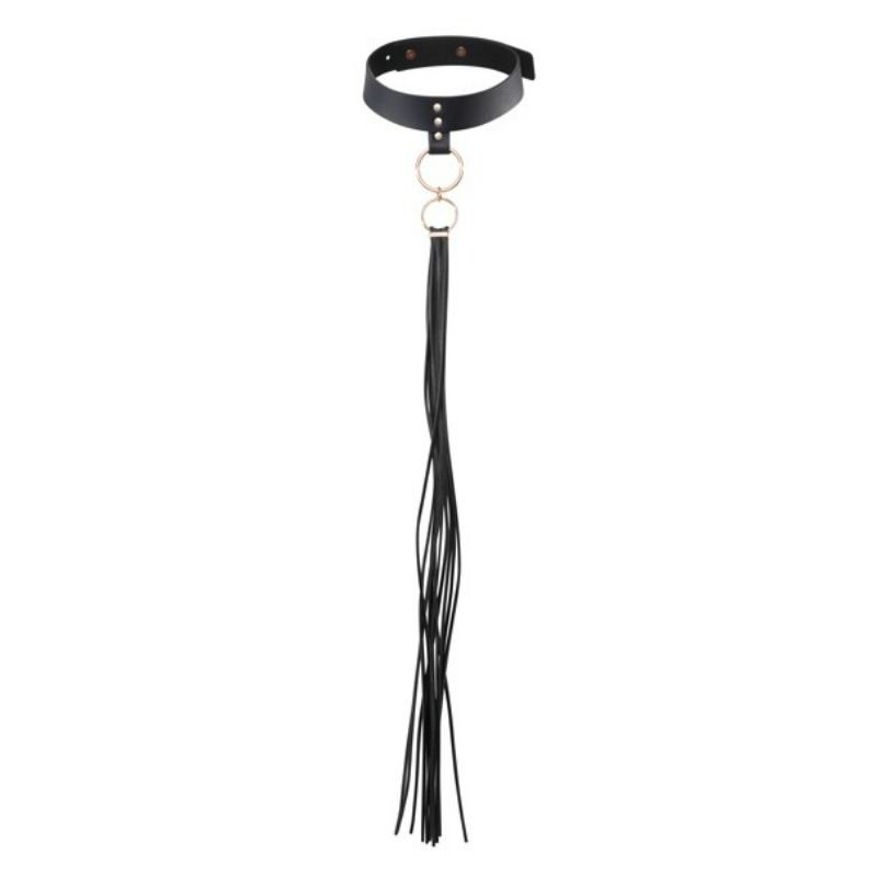 MAZE by Bijoux Indiscrets - Tassel Choker NERO
