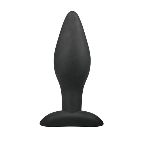 Medium Black Silicone Buttplug 8718627526842