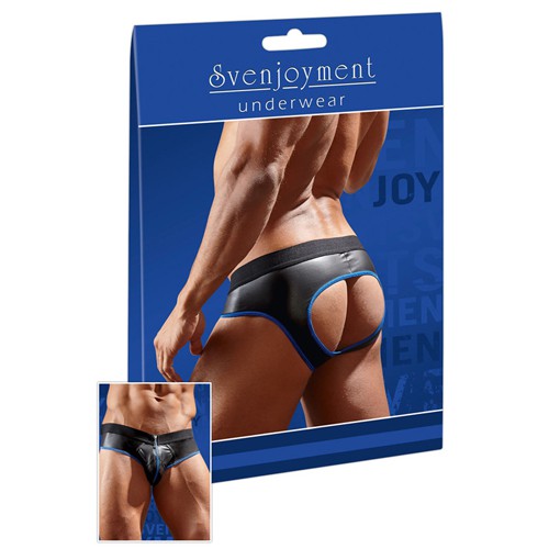 Men's Jock - Black/Blue 4024144325047