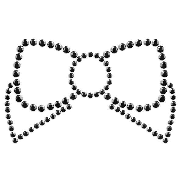 Bijoux Indiscrets Mimi capezzoli cache del nodo, Nero (Noir), Taglia unica