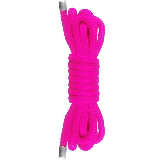 Ouch! Corda Giapponese Mini, 1.5 Metri, Rosa