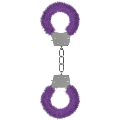 PLEASURE FURRY HANDCUFFS PURPLE