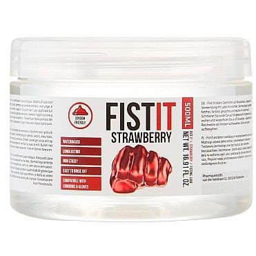 Lubrificante Fist It, gusto fragola - 500 ml