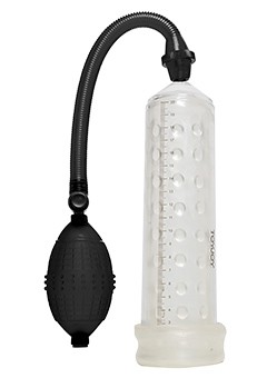 Sex Toys Pumps POWER MASSAGE PUMP W. SLEEVE CLEAR Sexy Shop