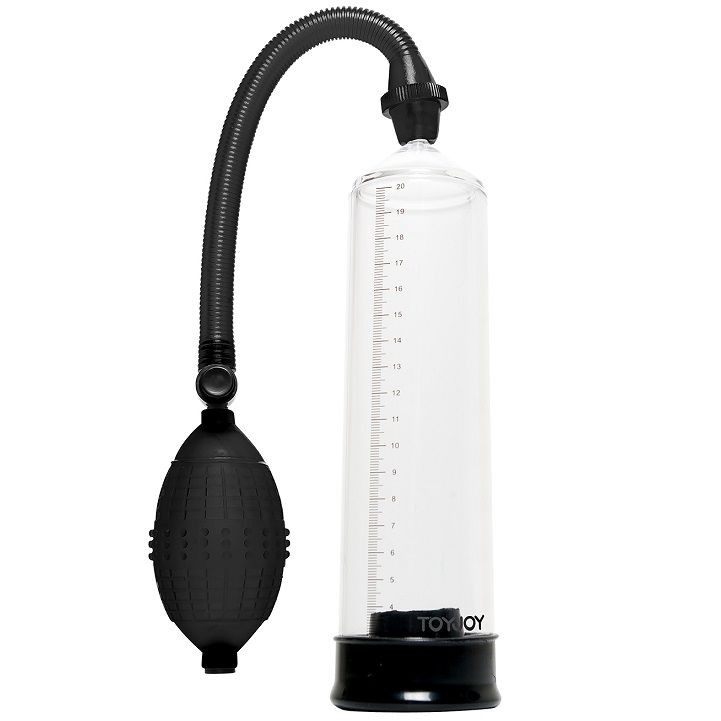 Toy Joy Sviluppatore Pene a Pompa Power Pump, Black Clear