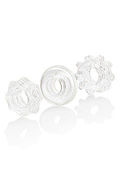 REVERSIBLE RING SET CLEAR