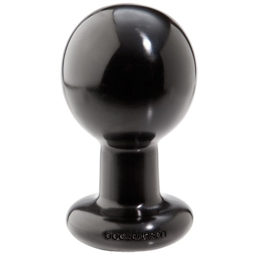 FALLO ANALE ROUND BUTT PLUGS LARGE BLACK