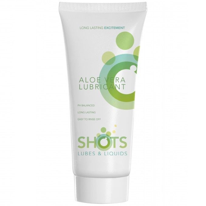 Shots Toys Lubrificante a Base Acquosa con Sapore all'Aloe Vera - 100 ml