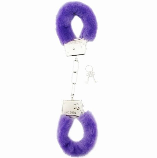 MANETTE FURRY HANDCUFFS PURPLE