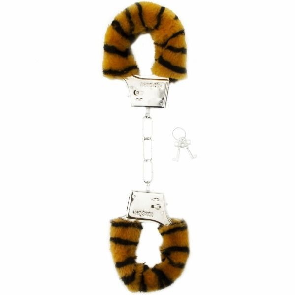 MANETTE FURRY HANDCUFFS TIGER