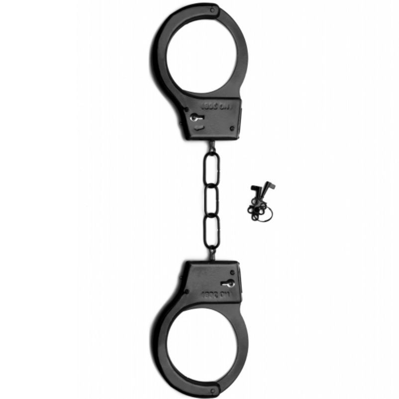 Shots Toys Manette per Bondage in Metallo, Nero