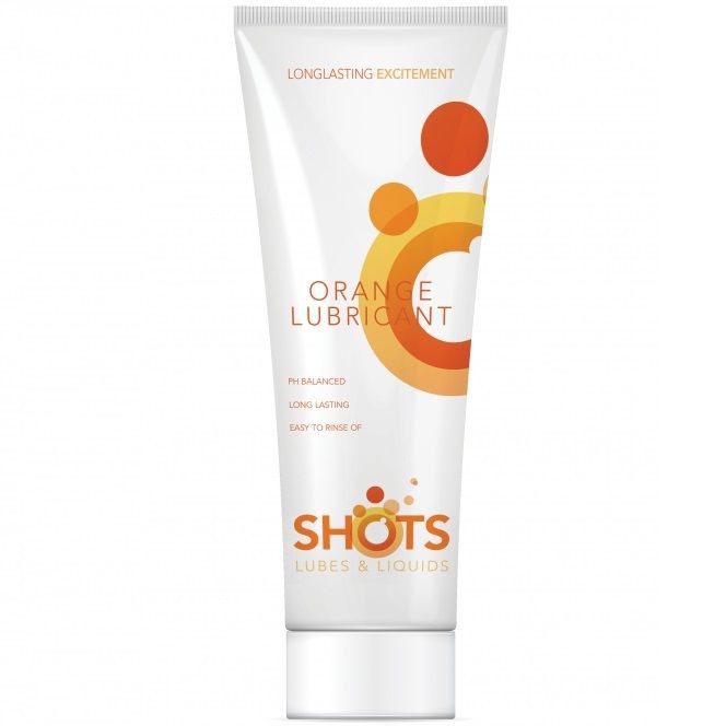 Shots Toys Lubrificante a Base Acquosa al Sapore di Arancia, 100 ml