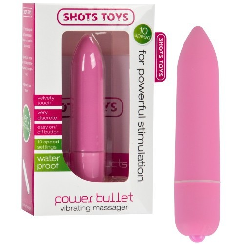 VIBRATING POWER BULLET PINK