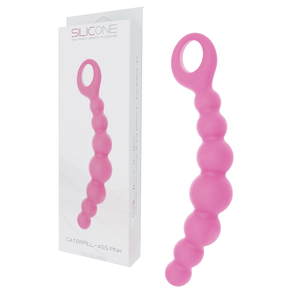 ANAL BEADS CATERPILL ASS PINK