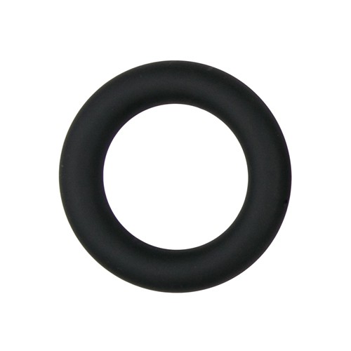 Silicone Cock Ring Black small 8718627524947
