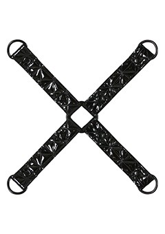 NS Novelties Sinful Hogtie - Black