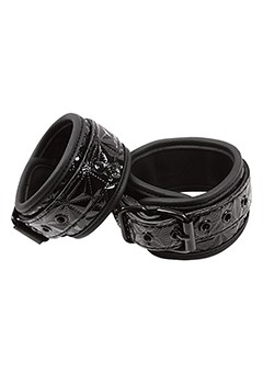 Costrittivi per Polsi in Neoprene SINFUL WRIST CUFFS BLACK