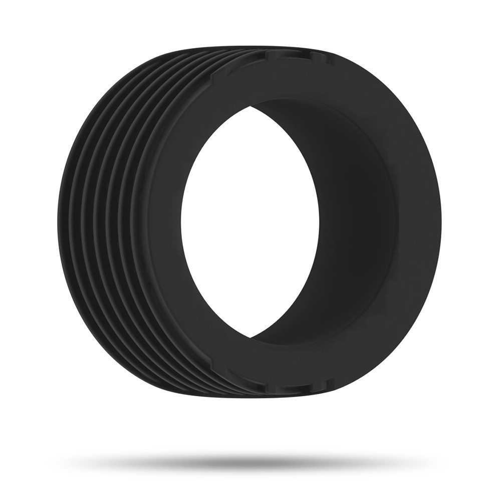 Sono SON042BLK Anello Fallico in Silicone, Nero - 1 Prodotto