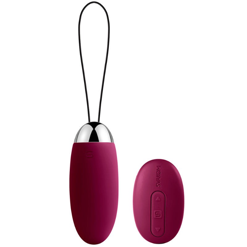 SVAKOM ELVA VIBRATING EGG VIOLET 6959633124451