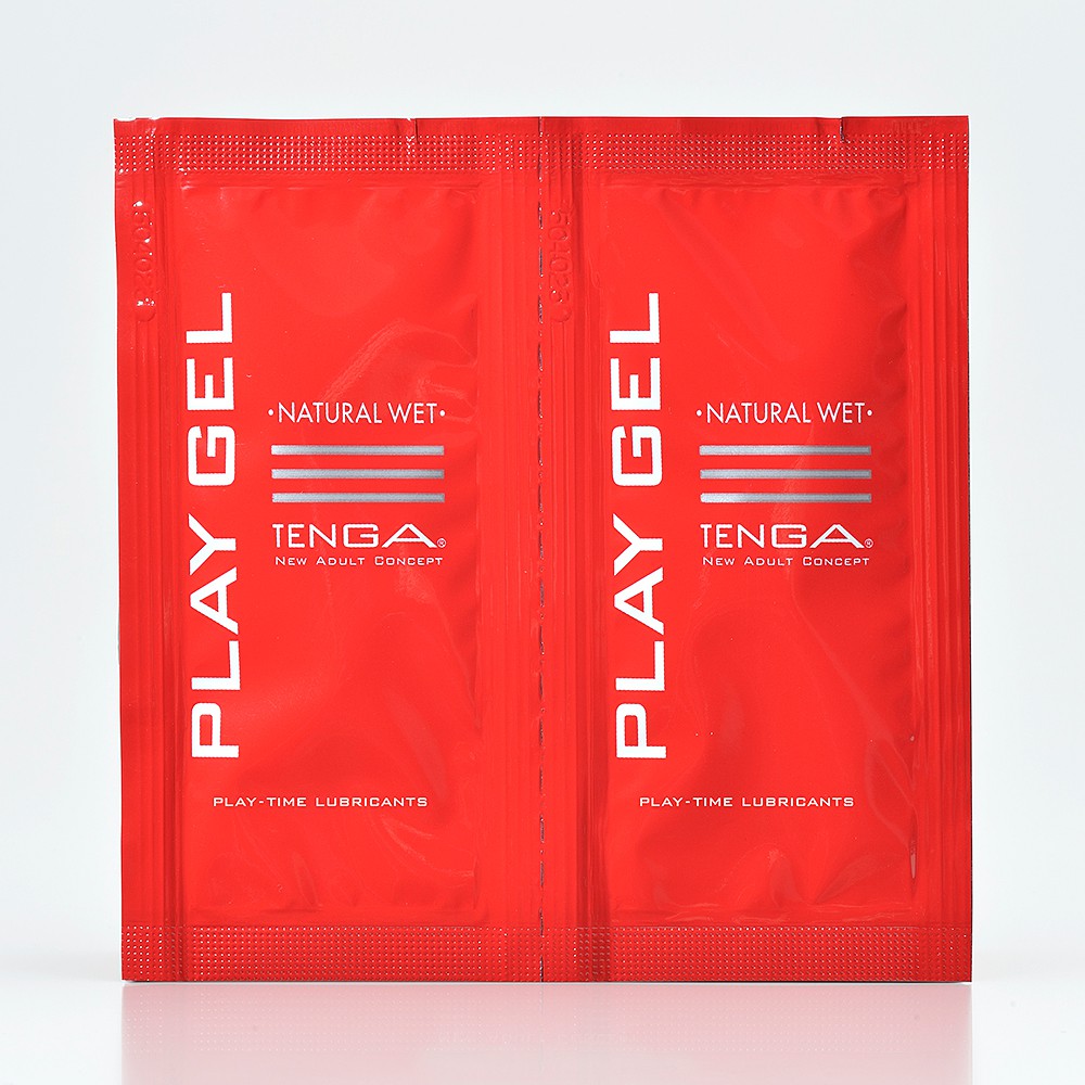 TENGA PLAY GEL NATURAL WET LUBRICANT 2 X 8ML