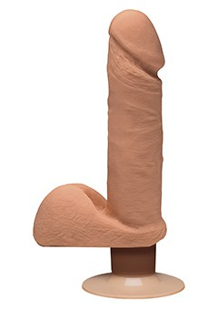 The D Vibratore Realistico Perfect D Vibrating 7, Caramel - 1 Prodotto