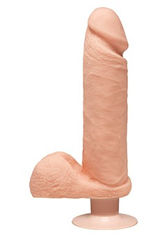 The D Vibratore Realistico Perfect D Vibrating 8, Vanilla - 1 Prodotto