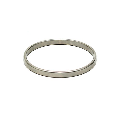 Thin 0,4 centimetri di metallo largo Cock Ring