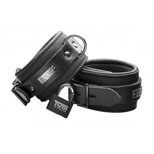Tom of Finland Neoprene Ankle cuffs w/ locks 848518017727